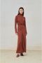 Cortana Bordeaux Moon Heel Mule Red Dames - Thumbnail 5