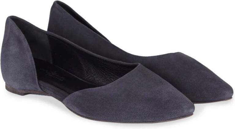 Cortana Circe Ballet Flats in Grafiet Suède Black Dames