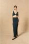 Cortana Groene Oceaan Platte Sandaal Green Dames - Thumbnail 6