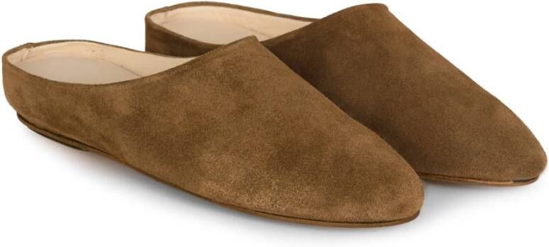 Cortana Kibal bruine suède babouche Brown Dames