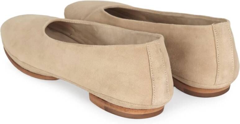 Cortana Lara beige suède ballerina Beige Dames
