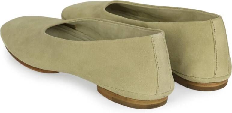 Cortana Lara groene suède ballerina Green Dames