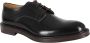 Corvari Glad Geborsteld Leren Derby Schoenen Brown Heren - Thumbnail 2