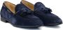Corvari Italiaanse Suède Mocassin met Kwastje Blue Heren - Thumbnail 2