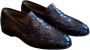 Corvari Leren Loafer Schoenen Brown Heren - Thumbnail 4