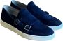 Corvari Leren Schoenen Blue Heren - Thumbnail 2