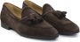 Corvari Suède Mocassin met Kwastje Made in Italy Brown Heren - Thumbnail 2