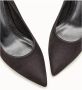 Cosmoparis Bordeaux Nubuck Puntige Hak Schoen - Thumbnail 2