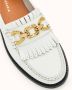 Cosmoparis Chique Loafer met Franjes en Gouden Bit - Thumbnail 2