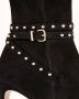 Cosmoparis Elegante Zwarte Nubuck Enkellaars - Thumbnail 4