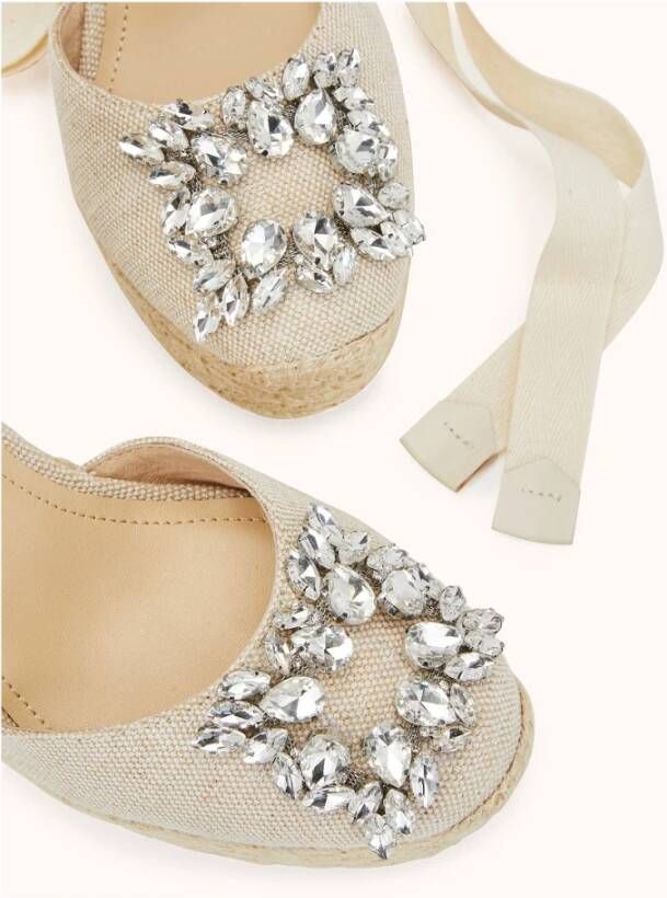 Cosmoparis Espadrille Sleehak Sandalen