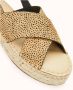Cosmoparis Gekruiste Band Flatform Sandaal Hirma - Thumbnail 2
