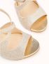 Cosmoparis Gekruiste Band Glitter Sandalen - Thumbnail 2