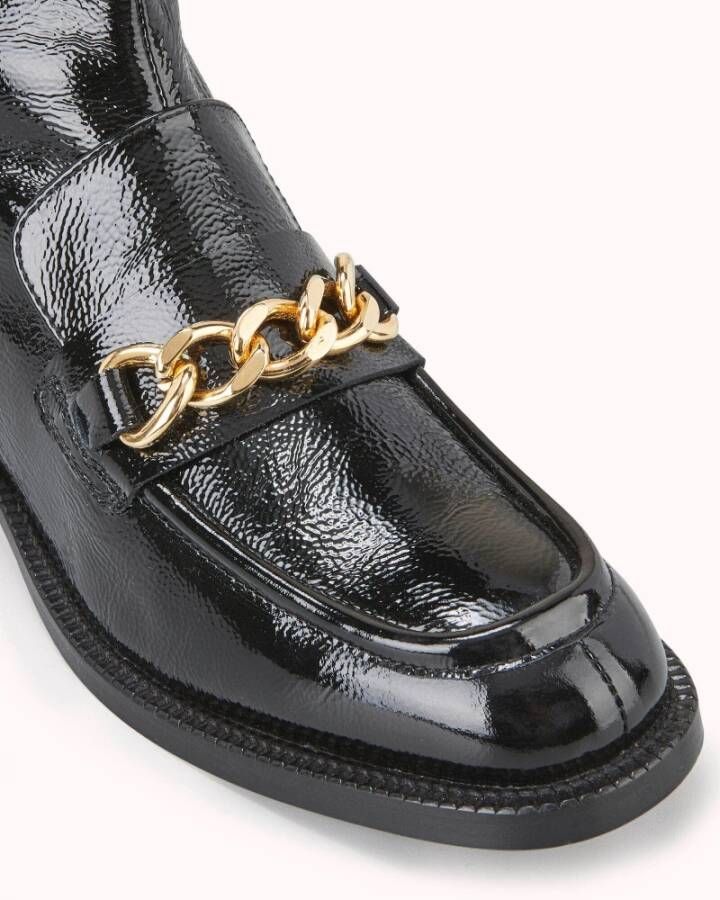 Cosmoparis Naplack Ketting Bootie Trendy Hybride Stijl
