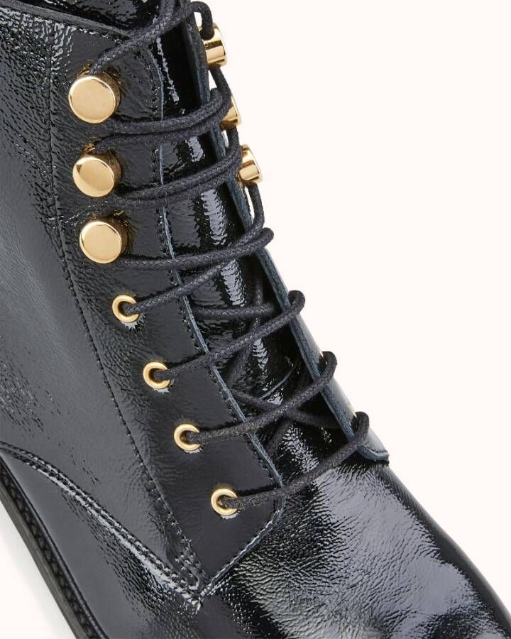 Cosmoparis Platte veterschoen met gouden details