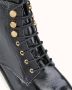 Cosmoparis Platte veterschoen met gouden details - Thumbnail 4