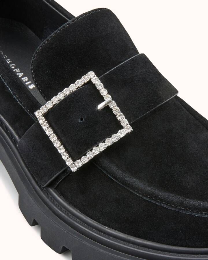 Cosmoparis Stijlvolle Rock Mocassin met Strass Detail
