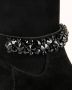 Cosmoparis Stretch Velvet Platte Laars - Thumbnail 2