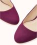 Cosmoparis Zelie Pump Schoen in Wijn Nubuck - Thumbnail 4