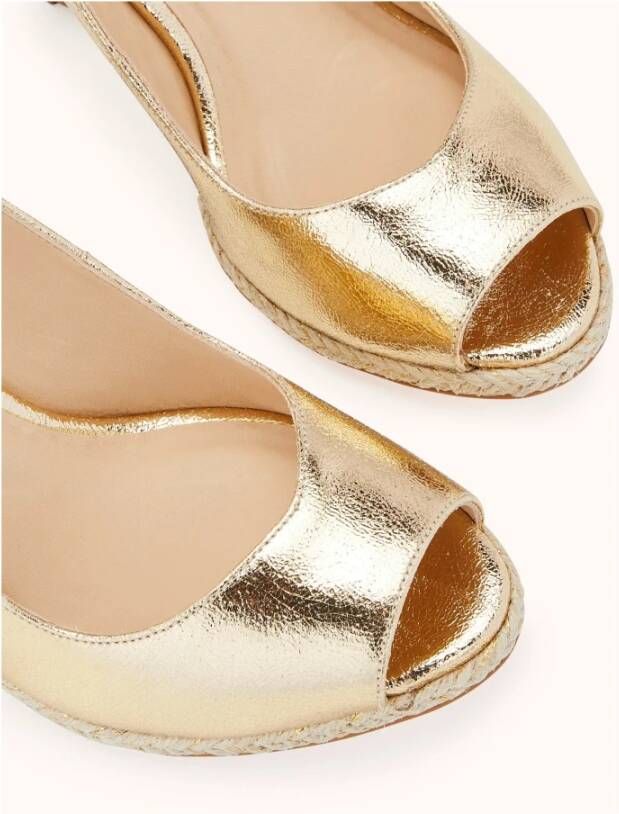 Cosmoparis Zomersandalen met sleehak en comfortabele band