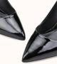Cosmoparis Zwarte lakleren puntige hakken - Thumbnail 2
