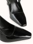 Cosmoparis Zwarte Lakleren Slingback Hakken - Thumbnail 2