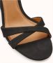 Cosmoparis Zwarte Nubuck Hak Sandaal Flora - Thumbnail 2