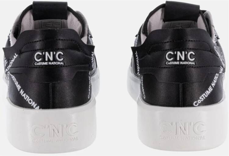 Costume National Heren Logo All Over Sneakers Black Heren