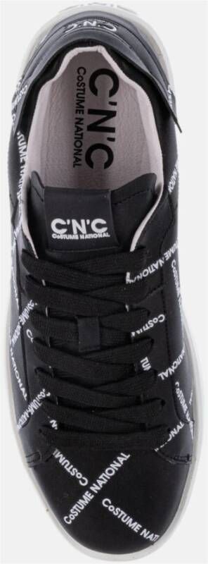 Costume National Heren Logo All Over Sneakers Black Heren