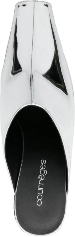 Courrèges Heeled Mules Gray Dames