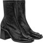Courrèges Hoge hak leren enkellaars Black Dames - Thumbnail 4