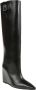 Courrèges Leren Sleehaklaarzen Black Dames - Thumbnail 2