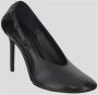 Courrèges Leren Stiletto Schoen Black Dames - Thumbnail 1