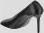 Courrèges Leren Stiletto Schoen Black Dames - Thumbnail 2