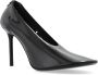 Courrèges Hoge hakken Black Stilettos In Semi-Transparent Translucent Ru in zwart - Thumbnail 12
