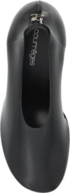 Courrèges Logo Stilettos Black Dames