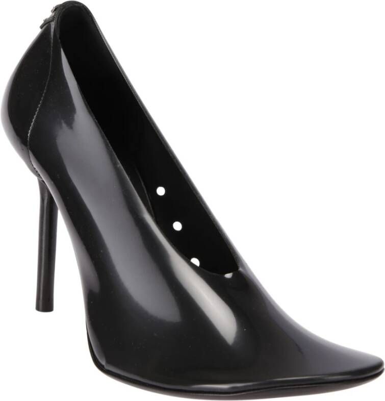 Courrèges Nude Translucent Stiletto Pumps Black Dames