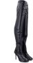 Courrèges Zwarte gesloten teen stilettohak laarzen Black Dames - Thumbnail 2