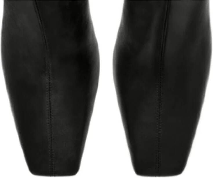 Courrèges Zwarte Heritage Laarzen met Logo Rits