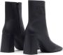 Courrèges Zwarte Leren Logo Laarzen Black Dames - Thumbnail 3