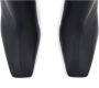 Courrèges Zwarte Leren Logo Laarzen Black Dames - Thumbnail 4