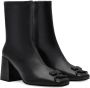 Courrèges Boots Reedition Ankle Boots Synthetic Leather Black in zwart - Thumbnail 3
