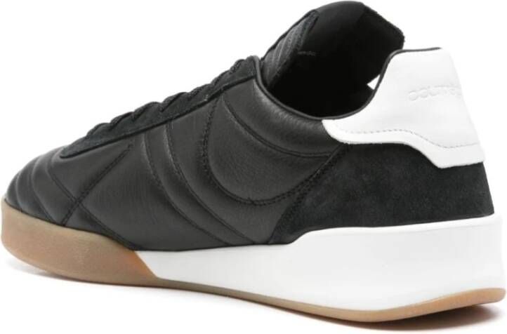 Courrèges Zwarte Matelassé Sneakers Black Heren
