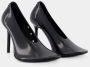Courrèges Hoge hakken Black Stilettos In Semi-Transparent Translucent Ru in zwart - Thumbnail 6