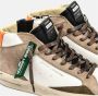 Crime London Beige Sneakers met Premium Materialen - Thumbnail 2
