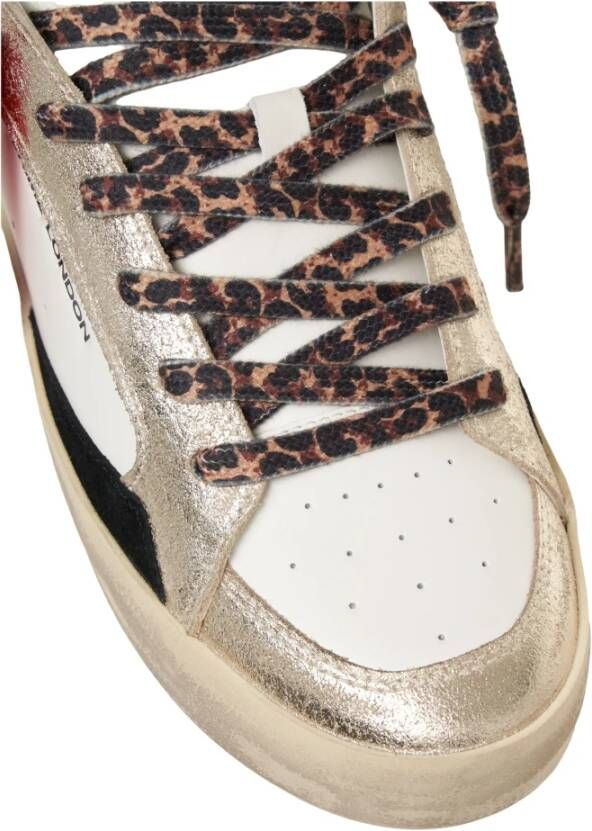 Crime London Bianco Sneakers Aw25