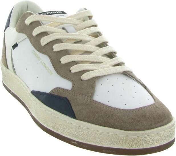 Crime London Blauwe Chelsea Basket Fugitive Schoenen Multicolor Heren