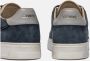 Crime London Blauwe geperforeerde nubuck sneaker - Thumbnail 2