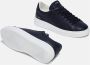 Crime London Blauwe Leren Sneaker met Witte Details Blue Heren - Thumbnail 3