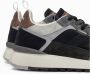 Crime London Blauwe Suède Sneakers Premium Kwaliteit Multicolor Heren - Thumbnail 6